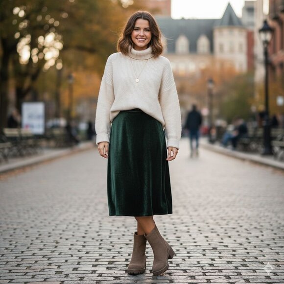 Dolce Vita Hopper Tan Suede Lug Sole Zip Closure Ankle Boots Size 9M - Picture 4 of 9